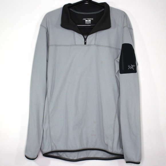 Arc'teryx Other - ArcTeryx Mens Large Quarter Zip Embroidered Logo Gorpcore Sweater L479